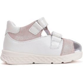   Ponte20 Szupinált Fehér-bronz zártorrú pillekönnyű kislány szandál