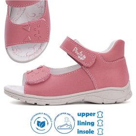 Ponte20 Szupinált Cicás eper kislány szandál