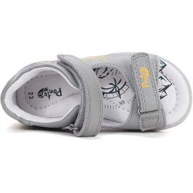   Ponte20 Szupinált Kutyás szürke pillekönnyű kisfiú szandál