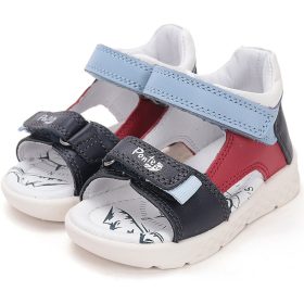 Ponte20 Szupinált Kék-piros pillekönnyű kisfiú szandál