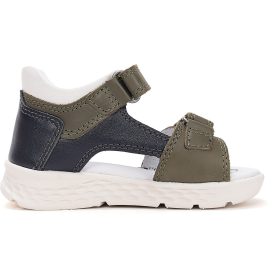 Ponte20 Szupinált Kheki-éjkék kisfiú szandál