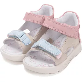 Ponte20 Szupinált Bézs-rózsaszín kislány szandál