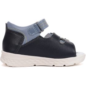   Ponte20 Szupinált Sötétkék-acélkék pillekönnyű kisfiú szandál