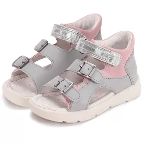   Ponte20 Szupinált Szürke-rózsaszín pillekönnyű kislány szandál