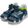 Ponte20 Szupinált Sötétkék-lime zártorrú kisfiú szandál