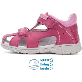 Ponte20 Szupinált Fukszia zártorrú kislány szandál