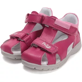 Ponte20 Szupinált Fukszia zártorrú kislány szandál