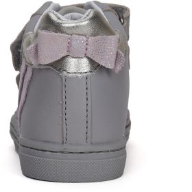 Ponte20 Szupinált masnis szürke kislány cipő
