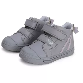 Ponte20 Szupinált masnis szürke kislány cipő
