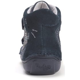   Ponte20 Supinált Nyuszis-pöttyös sötétkék kislány cipő