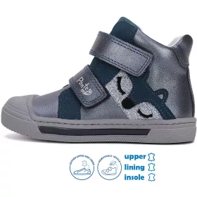 Ponte20 Szupinált Rókás sötétkék kislány cipő