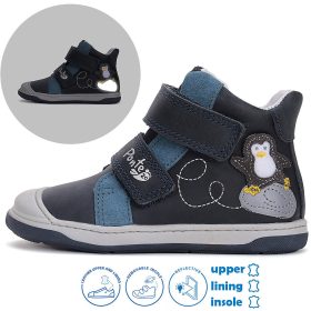 Ponte20 Szupinált Pingvines éjkék kisfiú cipő