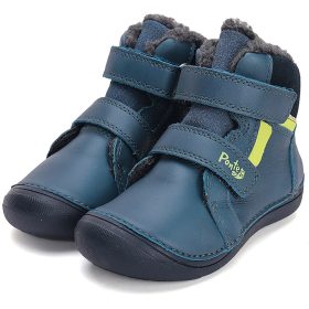 Ponte20 Szupinált Kék-sárga bélelt kisfiú cipő