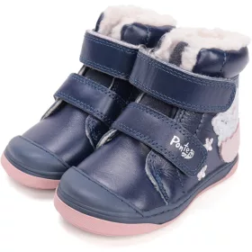 Ponte20 Szupinált Egérkés kék bélelt kislány cipő