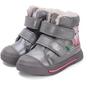 Ponte20 Szupinált Baglyos szürke bélelt kislány cipő
