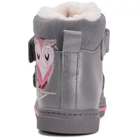 Ponte20 Szupinált Baglyos szürke bélelt kislány cipő