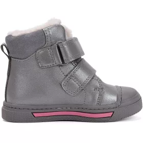 Ponte20 Szupinált Baglyos szürke bélelt kislány cipő