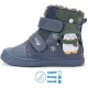 Ponte20 Szupinált Pingvines sötétkék bélelt kisfiú cipő