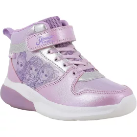   Primigi Mermaid Magic lila LED fényű kislány cipő + ajándék nyaklánc