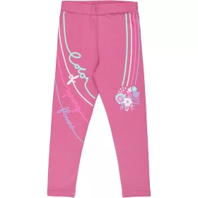 Timikids Feliratos-virágos áfonya kislány leggings