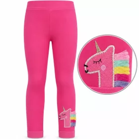 Timikids 3D Unikornis rózsaszín kislány leggings
