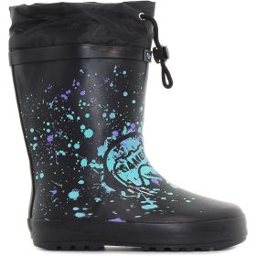 Wink Gamer fekete bélelt kisfiú gumicsizma