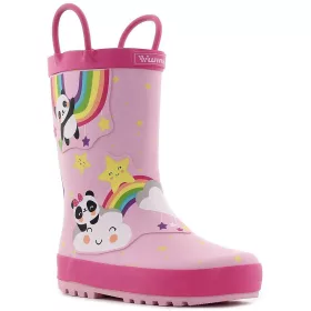 Wink Pandás rózsaszín kislány gumicsizma