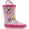 Wink Pandás rózsaszín kislány gumicsizma