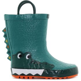 Wink Krokodilos zöld kisfiú gumicsizma