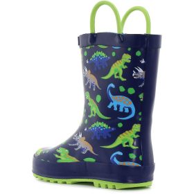 Wink Dínós sötétkék kisfiú gumicsizma