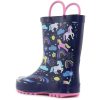 Wink Unikornis sötétkék kislány gumicsizma
