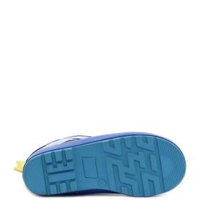 Wink Dínós kék-sárga bélelt kisfiú gumicsizma