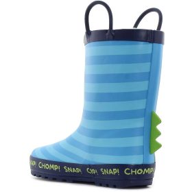 Wink Krokodilos-csíkos bélelt kisfiú gumicsizma