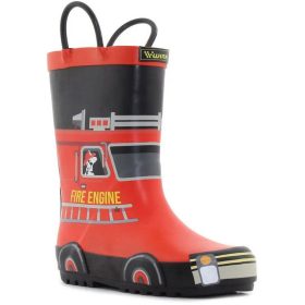 Wink Tűzoltóautós kisfiú gumicsizma