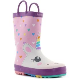 Wink Unikornis-szíves kislány gumicsizma