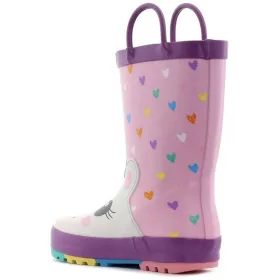 Wink Unikornis-szíves kislány gumicsizma