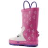 Wink Unikornis-szíves pink kislány gumicsizma