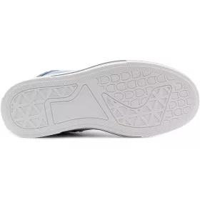 Wink Szürkéskék magasszárú női vászoncipő