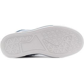 Wink Szürkéskék magasszárú női vászoncipő