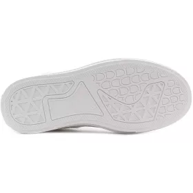 Wink Fehér magasszárú női vászoncipő