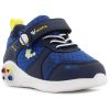 Wink Bolygós kék LED fényű kisfiú cipő