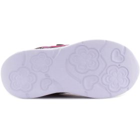 Wink Koronás fekete-színes LED fényű kislány cipő