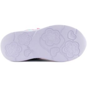 Wink Koronás rózsaszín-színes LED fényű kislány cipő