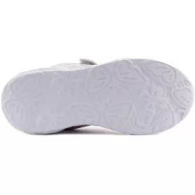   Wink Pillangós rózsaszín-ezüst LED fényű kislány cipő