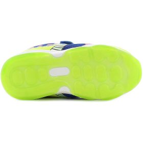 Wink Dínós kék-lime LED fényű kisfiú cipő