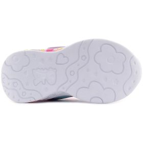 Wink Szíves rózsaszín LED fényű kislány cipő