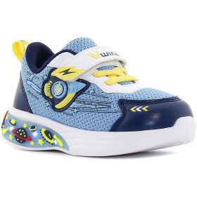 Wink Űrhajós kék LED fényű kisfiú cipő