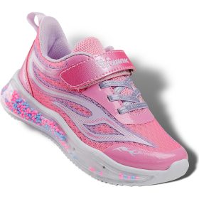 Wink Rózsaszín LED fényű kislány cipő