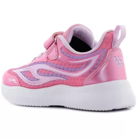 Wink Rózsaszín LED fényű kislány cipő