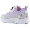 Wink Unikornis lila-ezüst LED fényű kislány cipő